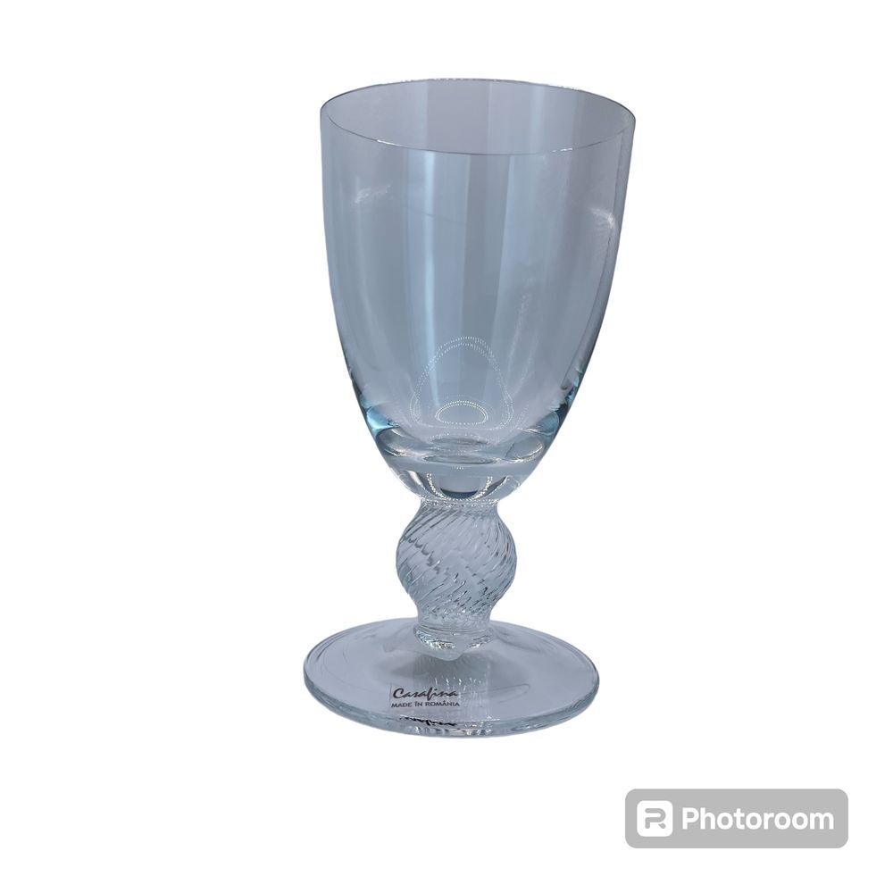 Carafina Optic Ball‎ Wine Tea Glass Stemware 12oz DISCONTINUED 1 Available